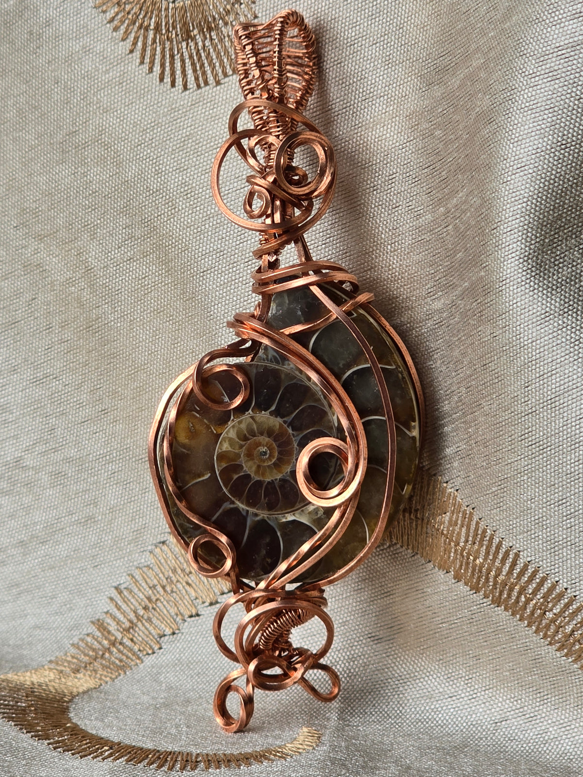 Ammonite (Raw Copper)
