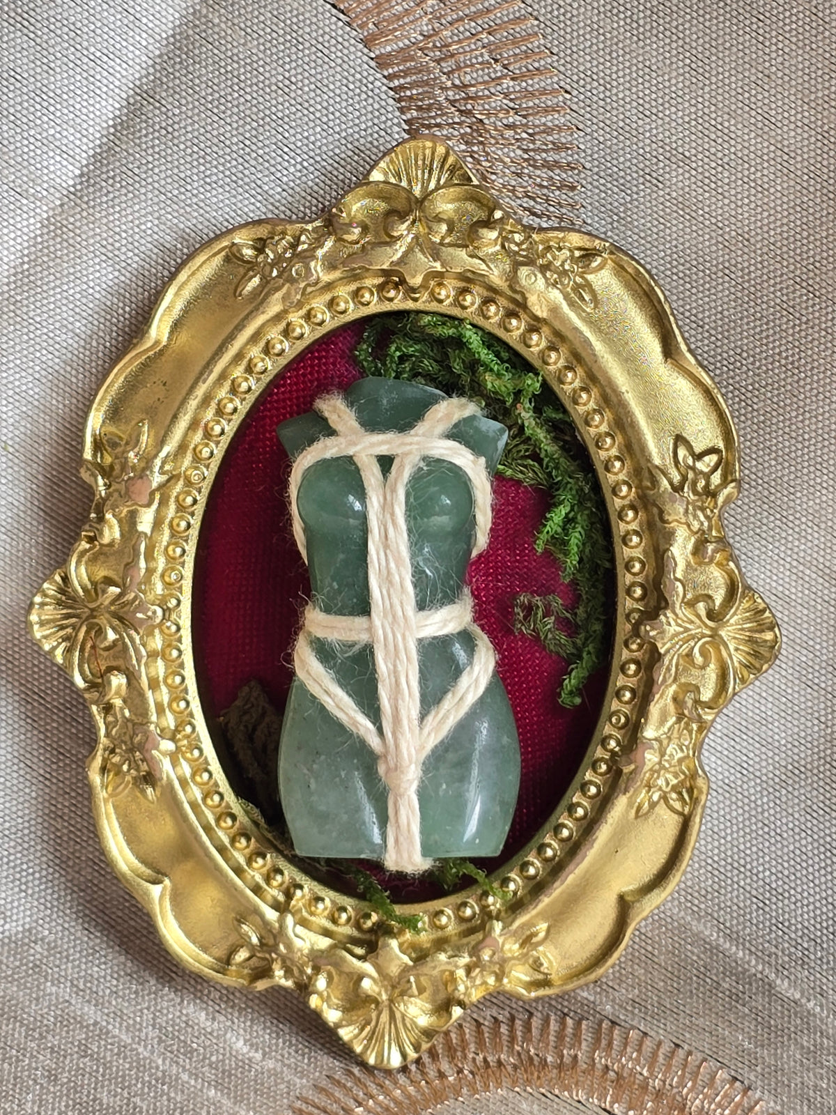 Framed Shibari Bust