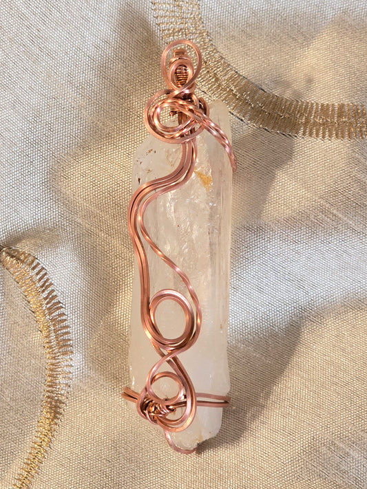 Clear Quartz (Raw Copper)