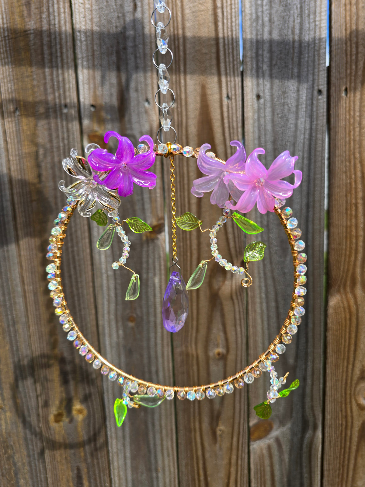 Lily Flower Suncatcher