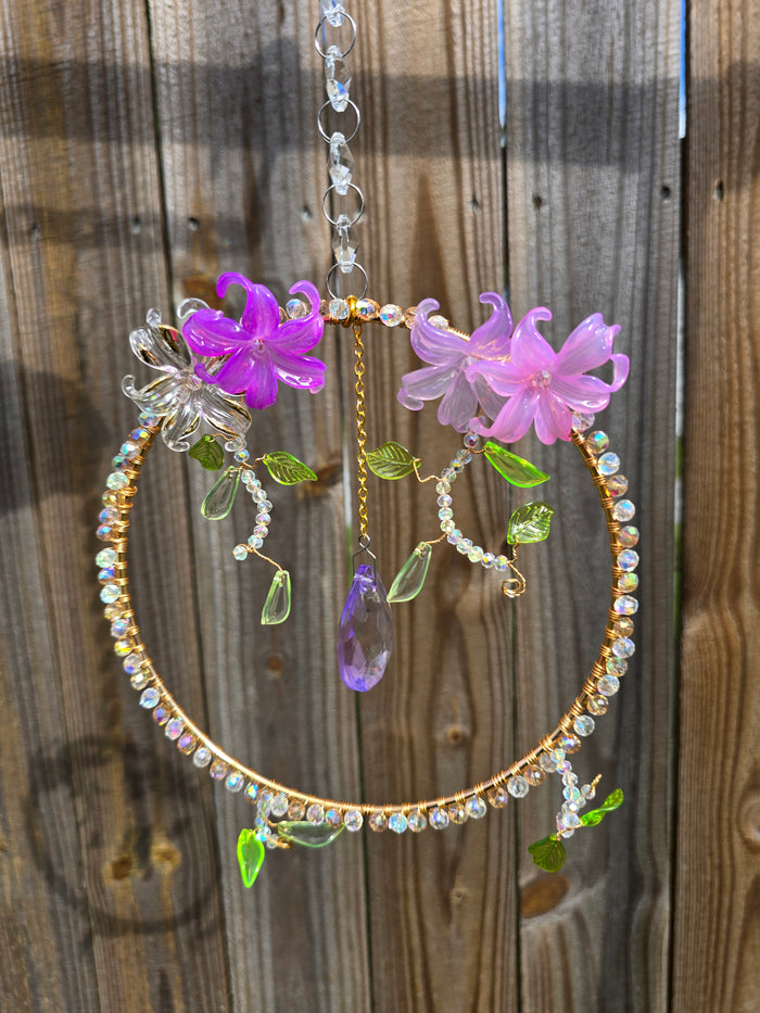 Lily Flower Suncatcher
